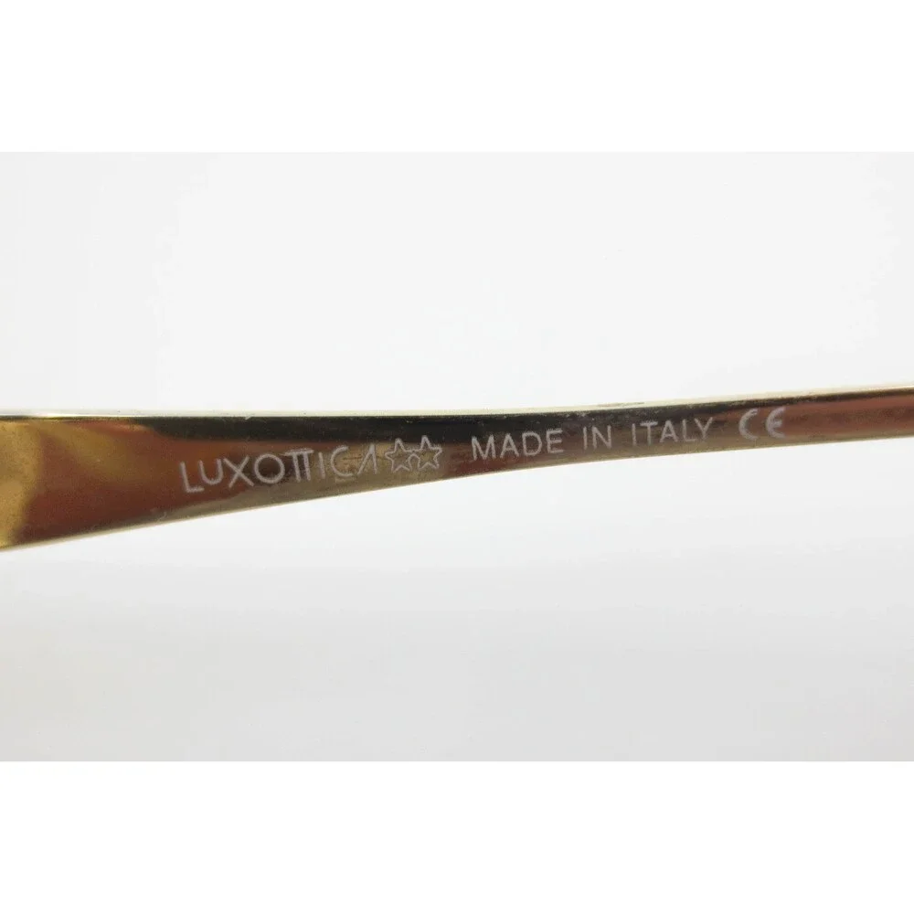 Luxottica LU 4269 A171 Eyeglasses Clear Orange Gradient Cat Eye Frames Italy
